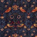 moda fabrics(_Et@ubNX)William Morris EBAX V[`On<br>STRAWBERRY THIEF 1883iXgx[V[tjINDIGOCfBS 33490-20