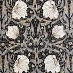 moda fabrics(_Et@ubNX)William Morris EBAX V[`On<br>Pimpernel(spl)EBONY G{j[ 8381-15