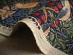 moda fabrics(モダ・ファブリックス)William Morris ウィリアムモリス オックス生地<br>＜Strawberry Thief＞(ストロベリースィーフ)いちご泥棒＜MULTIC BLUE(マルチックブルー)＞8176-44T
