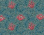 moda fabrics(_Et@ubNX)William Morris EBAX V[`On<br>Anemone(All)LIGHT BLUE-RED(Cgu[Ebh)8217-41