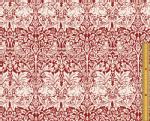 moda fabrics(モダ・ファブリックス)William Morris ウィリアムモリス シーチング生地<br>＜Brother Rabbit＞(ブラザーラビット)＜FADED RED(フェイデッドレッド)＞8211-25