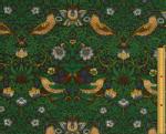 moda fabrics(_Et@ubNX)William Morris EBAX V[`On<br>Strawberry Thief(Xgx[XB[t)D_EMERALD(Gh)8176-46