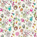 LIBERTY FABRICS ���o�e�B�v�����g�E���Y�^�i���[�����n�y2018AW�J���o�Z�[�V���i���z<br>��Eliza's Owls��(�C���C�U�X�I�D���X)3631188-11BT