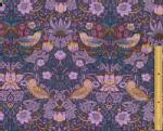 moda fabrics(_Et@ubNX)William Morris EBAX V[`On<br>Strawberry Thief(Xgx[XB[t)D_DEARLE'S LILAC8176-18