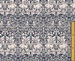 moda fabrics(モダ・ファブリックス)William Morris ウィリアムモリス シーチング生地<br>＜Brother Rabbit＞(ブラザーラビット)＜INDIGO(インディゴ)＞8211-22