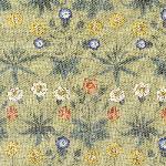 moda fabrics(モダ・ファブリックス)William Morris ウィリアムモリス シーチング生地<br>＜DAISY 1865-1875＞（デイジー）SAGEセージ 33493-14