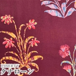 LIBERTYリバティプリント 国産タナローン生地【2022SS】<br>＜Floral Tapestry＞(フローラルタペストリー)【ボルドー】3632111-22C