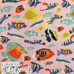 LIBERTY FABRICS oeBvg Y~l[g(rj[R[eBOn)<br>With The Fishes(EBYUtBbVB[Y)ysNzMATLAMI5842105-SW22By2022SS Ocean Voyagez