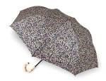 LIBERTYリバティプリントを使った晴雨兼用折り畳み傘パラソル(日傘)＜Spring Orchard＞(スプリングオーチャード)NAネイビー 990701