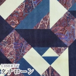 LIBERTYリバティプリント　国産タナローン生地<br>＜Patchwork Paisley＞(パッチワークペイズリー)【ネイビー系】3632226-22A《2022AW THE HOUSE OF LIBERTY》