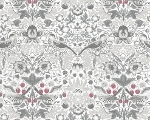 moda fabrics(_Et@ubNX)William Morris EBAX Ip[n<br>Strawberry Thief(Xgx[XB[t)D_POWDER GRAY(pE_[O[)8076-18