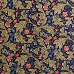 moda fabrics(_Et@ubNX)William Morris EBAX V[`On<br>LIECESTERiX^[jKELMSCOTT BLUE PXRbgu[ 8374-14