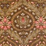 moda fabrics(_Et@ubNX)William Morris EBAX V[`On<br>EDENiGfjFENNEL GREEN tFlO[ 8372-20
