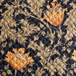yBEST OF MORRISLeBOzmoda fabrics(_Et@ubNX)William Morris EBAX V[`OLeBOn<br>Anemone(All)BLACK(ubN)8217-32Q