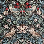 yBEST OF MORRISLeBOzmoda fabrics(_Et@ubNX)William Morris EBAX V[`OLeBOn<br>Strawberry Thief(Xgx[XB[t)D_EMERALD(Gh)8176-57Q