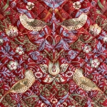 yBEST OF MORRISLeBOzmoda fabrics(_Et@ubNX)William Morris EBAX V[`OLeBOn<br>Strawberry Thief(Xgx[XB[t)D_DAMASK RED(_}XNbh)8176-47Q