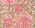 moda fabrics(_Et@ubNX)William Morris EBAX V[`On<br>Honeysuckle(nj[TbN)PINK ROSE sN[Y 8362-67