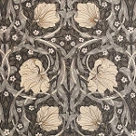 moda fabrics(_Et@ubNX)William Morris EBAX V[`On<br>Pimpernel(spl)CHARCOAL `R[ 8381-14