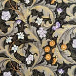 V&A William Morris �E�B���A�������X �u���[�h���n<br>��Leicester��(���X�^�[)�y�u���b�N�zVA10032S-E