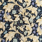 V&A William Morris EBAX u[hn<br>Leicester(X^[)ylCr[zVA10032S-D