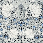 V&A William Morris �E�B���A�������X �I�b�N�X���n<br>��Pimpernel��(�s���p�l��)VA10035S-D