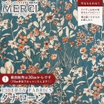 LIBERTY FABRICS ���o�e�B�v�����g ���Y�^�i���[�����n(�G�^�[�i��)<br>��Wandervogel��(�����_�[�t�H�[�Q��)�y�u���[�O���[���n�~�I�����W�ԁz363J4221BE