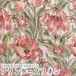 LIBERTY FABRICS ���o�e�B�v�����g�@���Y�t�����_�[�X���l�����n<br>��Archive Tulips��(�A�[�J�C�u�E�`���[���b�v�X)�y���C�g�s���N�n�~�s���N�ԁz36361014-26B