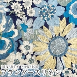 LIBERTY FABRICS ���o�e�B�v�����g�@���Y�t�����_�[�X���l�����n<br>��Summers in the Sun��(�T�}�[�Y�E�C���E�U�E�T��)�y�u���[�z36361041-26C