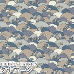 LIBERTY FABRICS ���o�e�B�v�����g �C�^���A���^�i���[�����n<br>��Far and Away��(�t�@�[�E�A���h�E�A�E�F�C)�y�u���[�O���[�z�s2025SS RETOLD 150TH ANNIVERSARY COLLECTION�t3635160-25CU