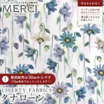 LIBERTY FABRICS ���o�e�B�v�����g �C�^���A���^�i���[�����n<br>��Petal Drops��(�y�^���E�h���b�v�X)�y�u���[�O���[�z�s2026SS Ceramic Bloom�t363J75925-26CU