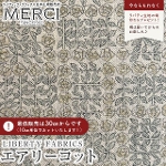 LIBERTY FABRICS ���o�e�B�v�����g ���Y�G�A���[�R�b�g���n<br>��SleepingRose��(�X���[�s���O���[�Y)�y�x�[�W���z3630275-D