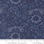moda fabrics(���_�E�t�@�u���b�N�X)William Morris �E�B���A�������X �V�[�`���O���n<br>��Flowering Scroll Florals���i�t���������O�E�X�N���[���E�t���[�����Y�j�l�C�r�[ �yMorris Muse�z13384-14