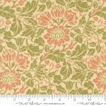 moda fabrics(���_�E�t�@�u���b�N�X)William Morris �E�B���A�������X �V�[�`���O���n<br>��Flowering Scroll Florals���i�t���������O�E�X�N���[���E�t���[�����Y�j�}���`�J���[ �yMorris Muse�z13384-11