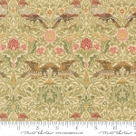 moda fabrics(���_�E�t�@�u���b�N�X)William Morris �E�B���A�������X �V�[�`���O���n<br>��Birds Damask Birds���i�o�[�h�E�_�}�X�N�E�o�[�Y�j�}���`�J���[ �yMorris Muse�z13381-11