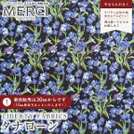 LIBERTY FABRICS ���o�e�B�v�����g �C�^���A���I�[�K�j�b�N�^�i���[�����n<br>��Island Blossom��(�A�C�����h�E�u���b�T��)�y�u���[�ԁ~�_�[�N�l�C�r�[�n�z157J75910-26BU