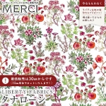 LIBERTY FABRICS ���o�e�B�v�����g �C�^���A���I�[�K�j�b�N�^�i���[�����n<br>��Kenilworth Castle��(�P�j�����[�X�E�L���b�X��)�y�I�����W�~�O���[���z157J75904-26AU