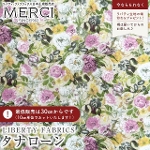 LIBERTY FABRICS ���o�e�B�v�����g �C�^���A���I�[�K�j�b�N�^�i���[�����n<br>��Brodsworth Bouquet��(�u���b�Y���[�X�E�u�[�P)�y�s���N�~�C�G���[�z157J75903-26BU