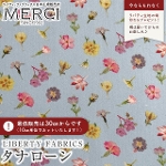 LIBERTY FABRICS ���o�e�B�v�����g �C�^���A���I�[�K�j�b�N�^�i���[�����n<br>��Devonshire Flowers��(�f���H���V���[�E�t�����[�Y)�y�T�b�N�X�n�z157J75902-26BU