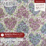 LIBERTY FABRICS ���o�e�B�v�����g �C�^���A���^�i���[�����n<br>��Chamomile Hearts��(�J���~�[���E�n�[�c)�y�p�[�v���~�u���[�z�s2026SS Summer Melody�t363J7514-26AU