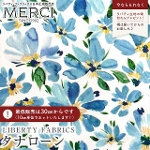 LIBERTY FABRICS ���o�e�B�v�����g �C�^���A���^�i���[�����n<br>��Watercolour Petals��(�E�H�[�^�[�J���[�E�y�^���Y)�y�z���C�g�n�~�u���[�ԁz�s2026SS Summer Melody�t363J7512-26BU