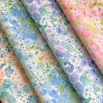 LIBERTY FABRICS ���o�e�B�v�����g ���Y�^�i���[�����n(�G�^�[�i��)�J�b�g�N���X�Z�b�g4�����聃Hollyhocks��(�z���[�z�b�N�X)L-Hollyhocks