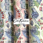 Cath Kidston �L���X�L�b�h�\�� ���n �I�b�N�X���n<br>��London Town��(�����h���^�E��)�T�b�N�X/�s���N/�O���[�� GRX-9107