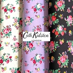 Cath Kidston �L���X�L�b�h�\�� ���n �L�����o�X���n<br>��Icon Floral��(�A�C�R���t���[����)�N���[��/���x���_�[/�u���b�N GRX-9104