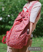 �y�^���t���z���o�e�B�v�����g���g�����|�P�b�^�u�������b�N�L�b�g(���b�h)��Peach Blossom/Patchwork Classics��(�s�[�`�u���b�T��/�p�b�`���[�N�N���V�b�N�X)�ymaiando with Liberty Fabric�z�\�[�C���O�L�b�g ZEC-RED
