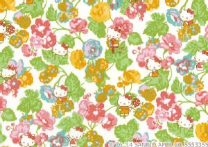 �n���[�L�e�B�~���o�e�B�A�[�g�t�@�u���b�N�`40TH ANNIVERSARY COLLECTION(40���N�L�O)�`LIBERTY ���Y�^�i���[�����n��Momoko Blackberry��(�����R�E�u���b�N�x���[)DC28393-J14C