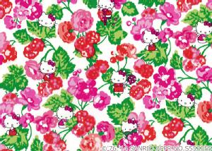 �n���[�L�e�B�~���o�e�B�A�[�g�t�@�u���b�N�`40TH ANNIVERSARY COLLECTION(40���N�L�O)�`LIBERTY ���Y�^�i���[�����n��Momoko Blackberry��(�����R�E�u���b�N�x���[)DC28393-J14B