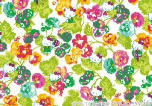 �n���[�L�e�B�~���o�e�B�A�[�g�t�@�u���b�N�`40TH ANNIVERSARY COLLECTION(40���N�L�O)�`LIBERTY ���Y�^�i���[�����n��Momoko Blackberry��(�����R�E�u���b�N�x���[)DC28393-J14A